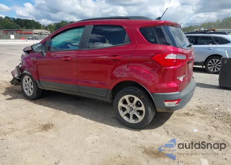 2019 Ford Ecosport Se from USA, damaged, VIN MAJ6S3GL7KC283476